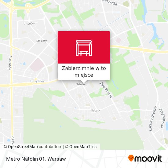 Mapa Metro Natolin 01