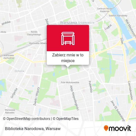 Mapa Biblioteka Narodowa