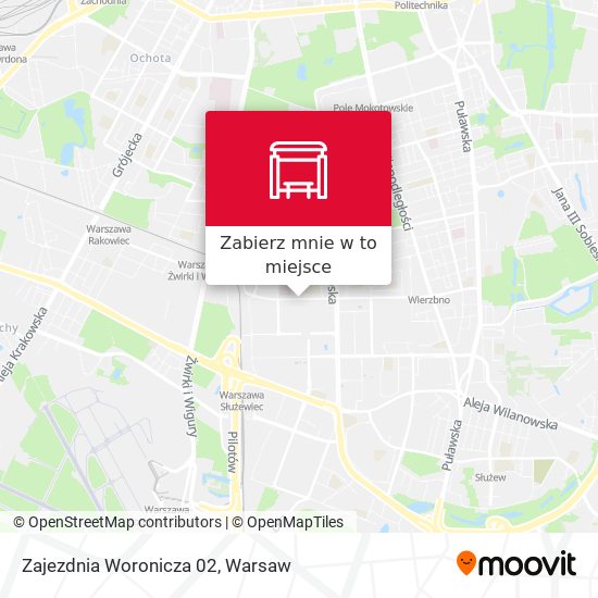 Mapa Zajezdnia Woronicza 02