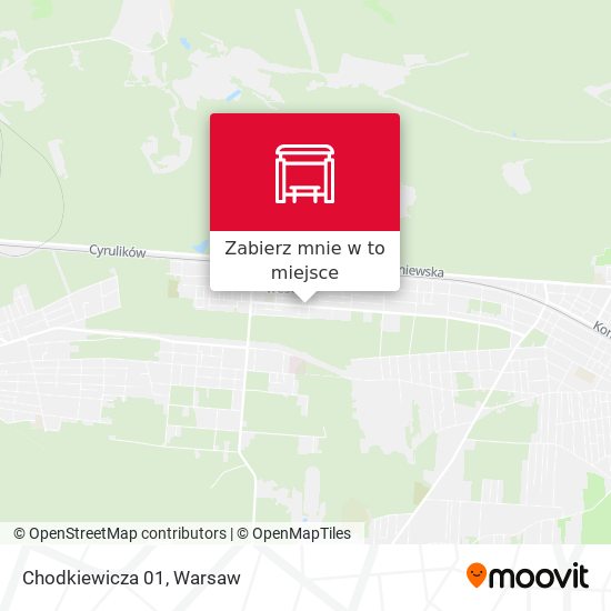 Mapa Chodkiewicza