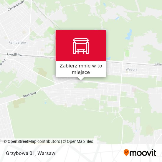 Mapa Grzybowa