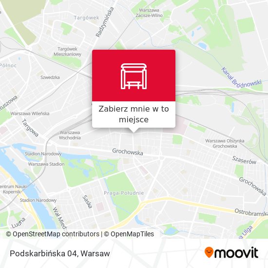 Mapa Podskarbińska