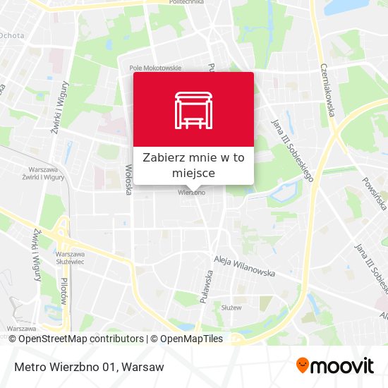 Mapa Metro Wierzbno 01