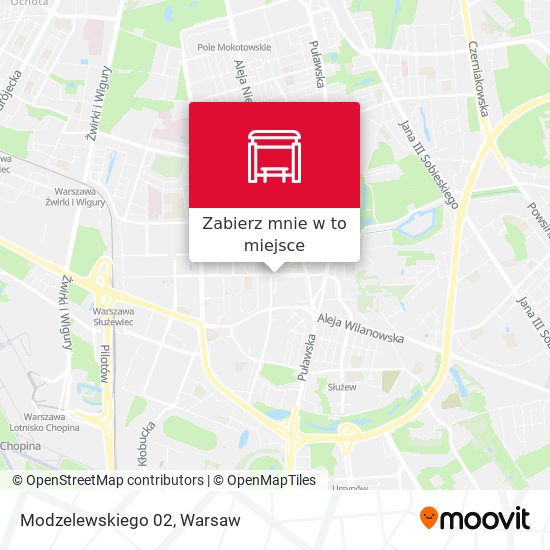 Mapa Modzelewskiego