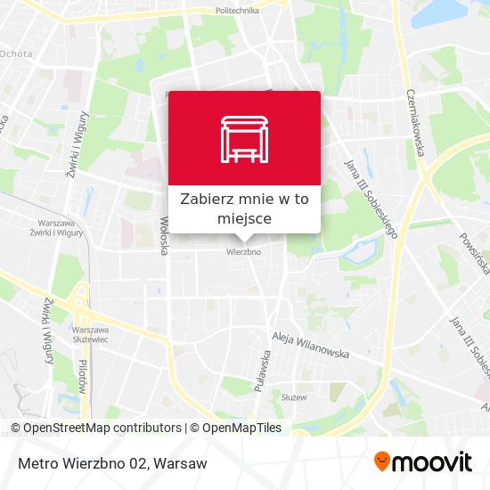 Mapa Metro Wierzbno 02