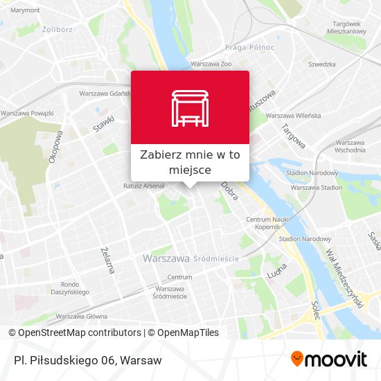 Mapa Pl. Piłsudskiego 06