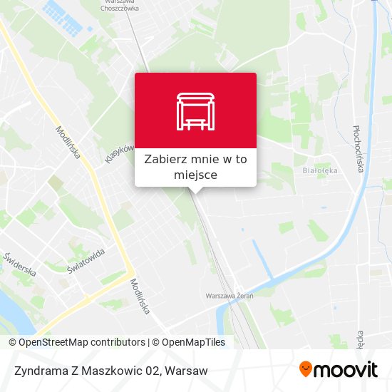 Mapa Zyndrama Z Maszkowic