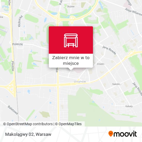 Mapa Makolągwy