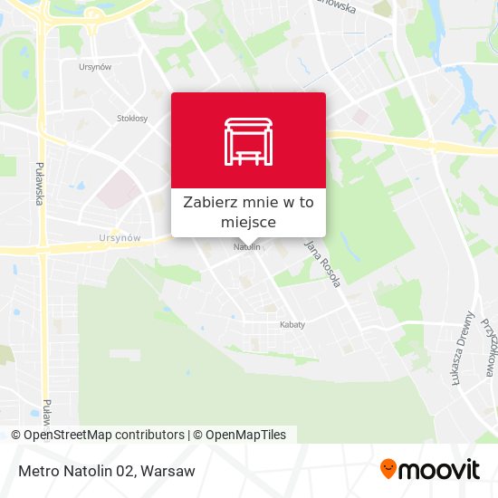 Mapa Metro Natolin 02