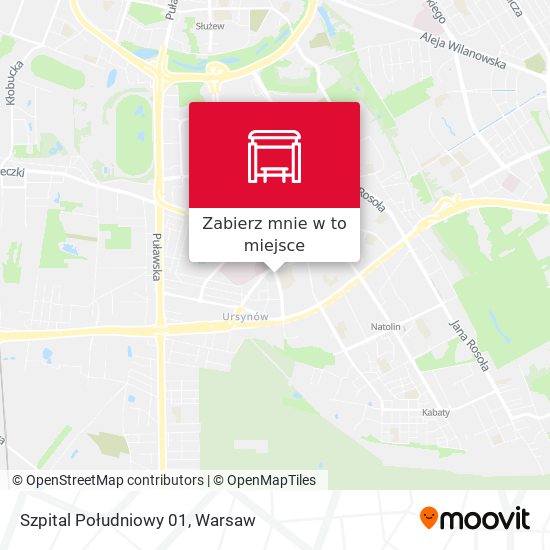 Mapa Szpital Południowy 01