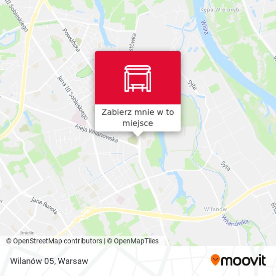 Mapa Wilanów