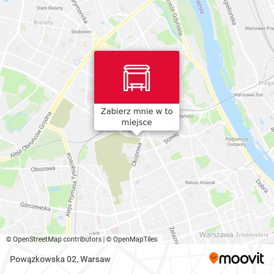 Mapa Powązkowska 02