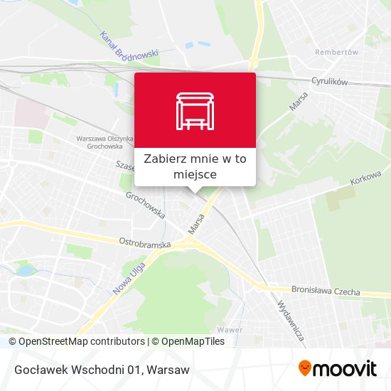 Mapa Gocławek Wschodni 01