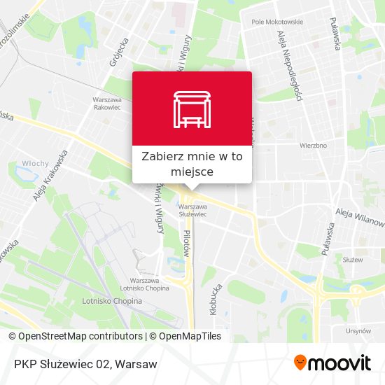 Mapa PKP Służewiec 02