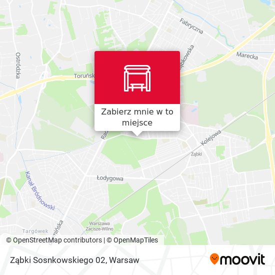 Mapa Ząbki Sosnkowskiego 02