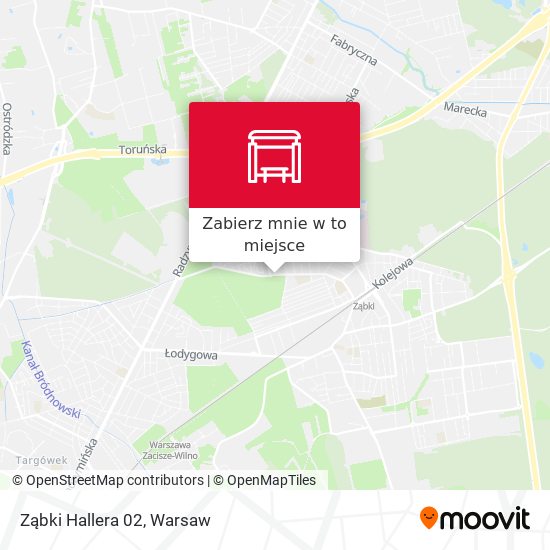 Mapa Ząbki Hallera 02