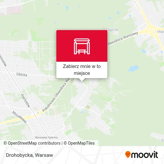 Mapa Drohobycka