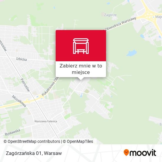 Mapa Zagórzańska 01