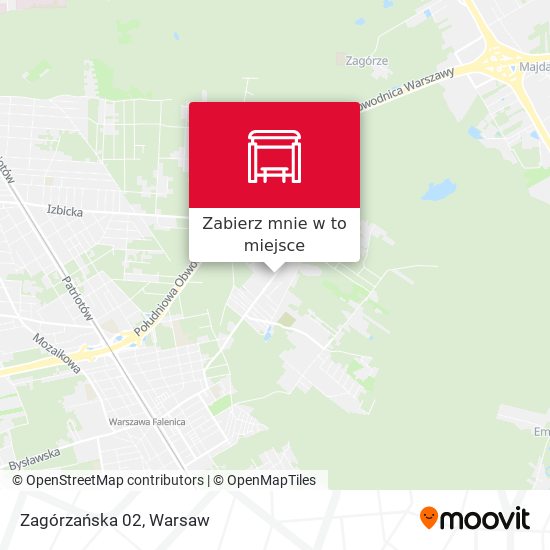 Mapa Zagórzańska 02