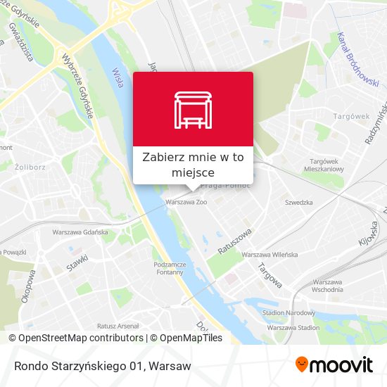 Mapa Rondo Starzyńskiego