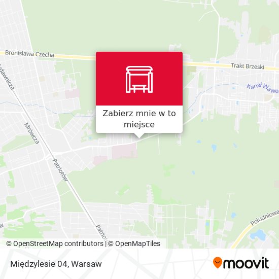 Mapa Międzylesie