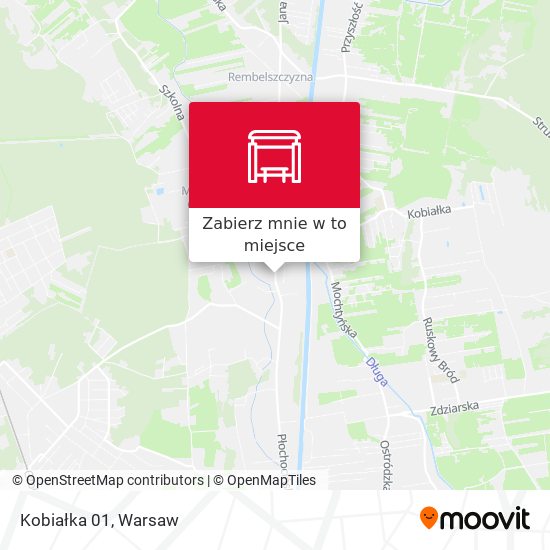 Mapa Kobiałka