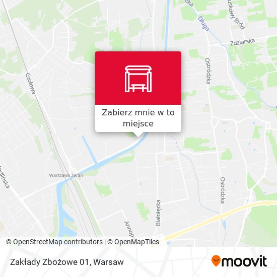 Mapa Zakłady Zbożowe