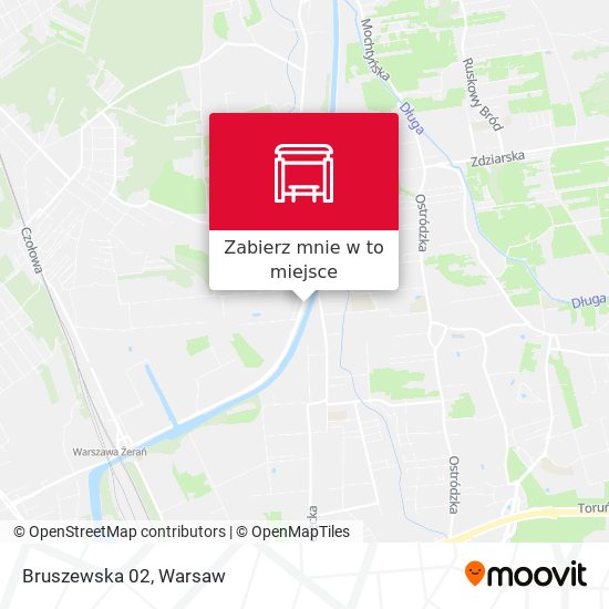 Mapa Bruszewska