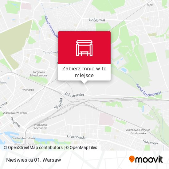 Mapa Nieświeska