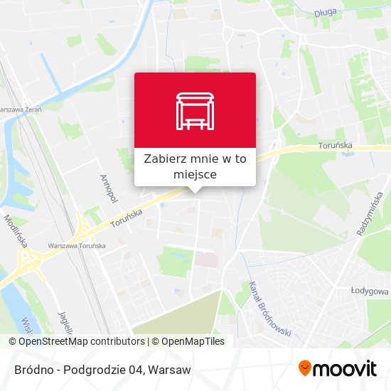 Mapa Bródno - Podgrodzie 04