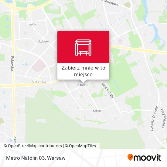 Mapa Metro Natolin 03