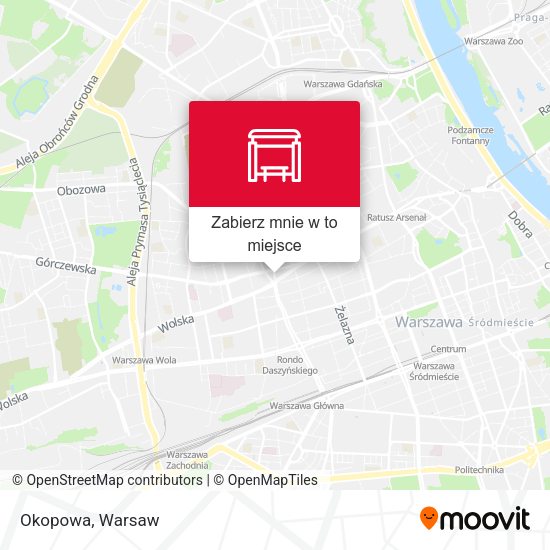 Mapa Okopowa