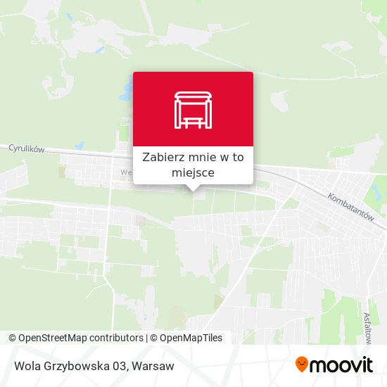 Mapa Wola Grzybowska