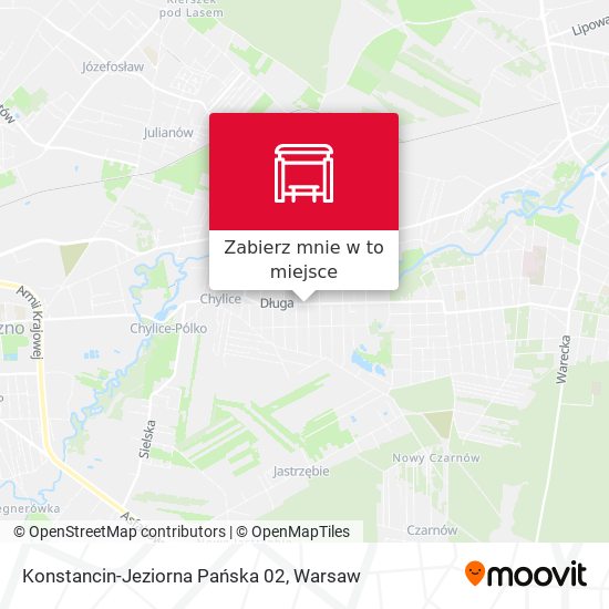 Mapa Konstancin-Jeziorna Pańska