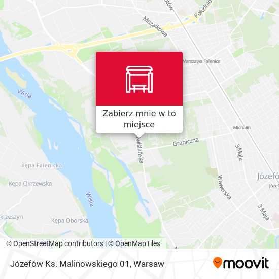 Mapa Józefów Ks. Malinowskiego 01