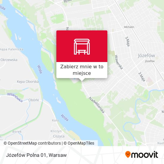 Mapa Józefów Polna