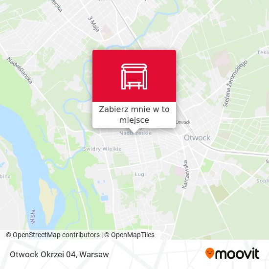 Mapa Otwock Okrzei 04