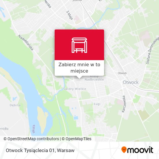 Mapa Otwock Tysiąclecia 01