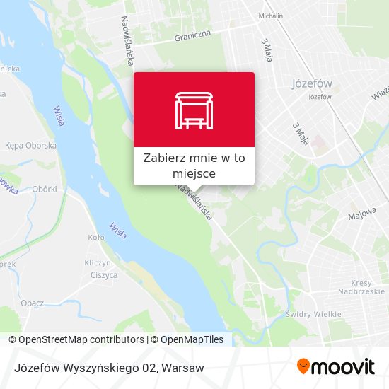 Mapa Józefów Wyszyńskiego 02