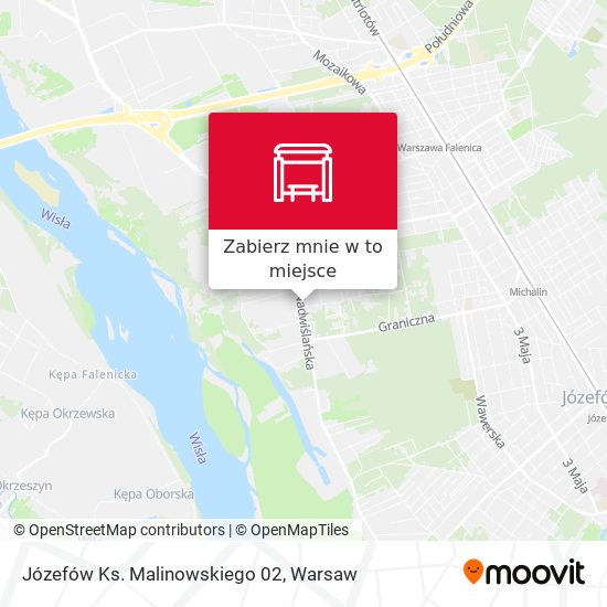 Mapa Józefów Ks. Malinowskiego