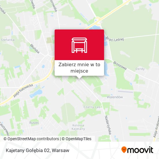 Mapa Kajetany Gołębia 02