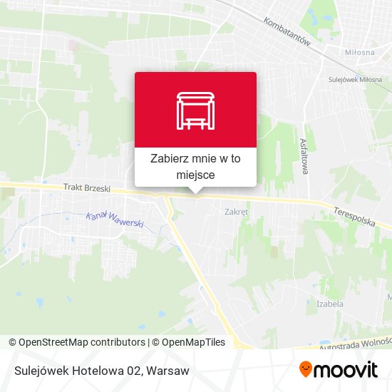 Mapa Sulejówek Hotelowa 02