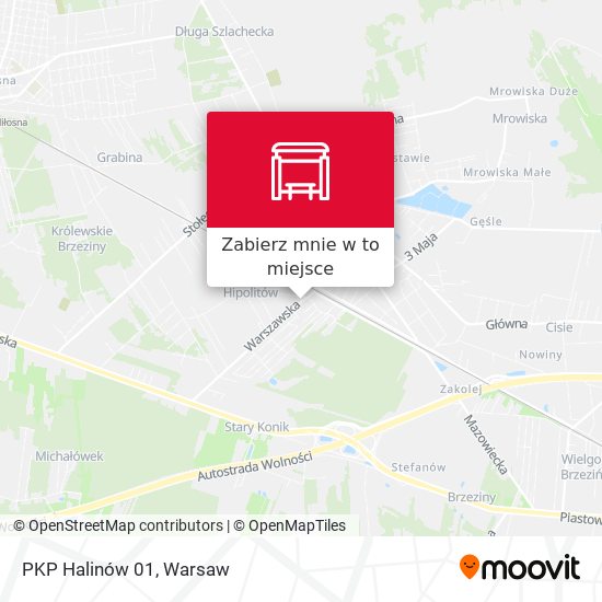 Mapa PKP Halinów 01