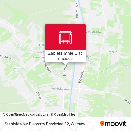 Mapa Stanisławów Pierwszy Przyleśna 02