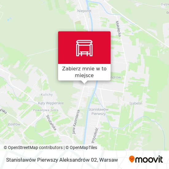 Mapa Stanisławów Pierwszy Aleksandrów 02