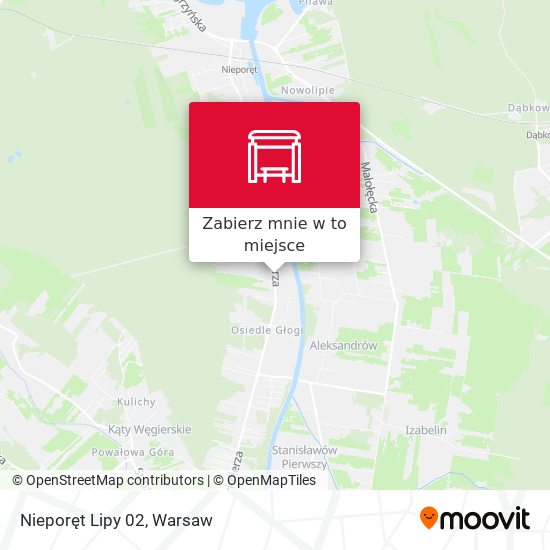 Mapa Nieporęt Lipy 02