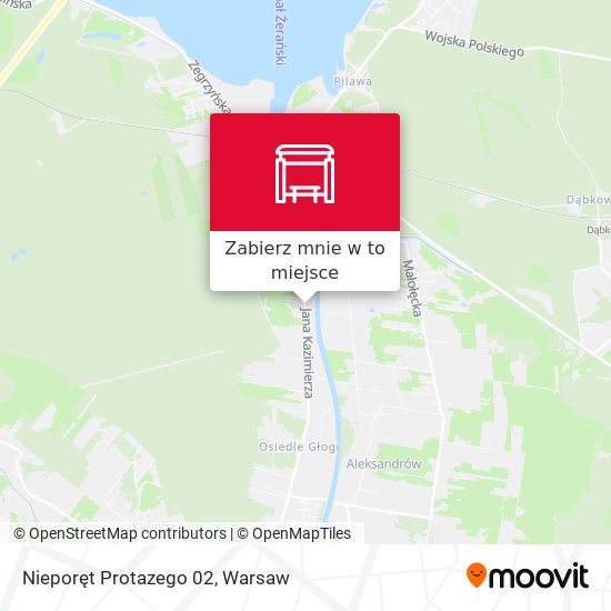 Mapa Nieporęt Protazego 02