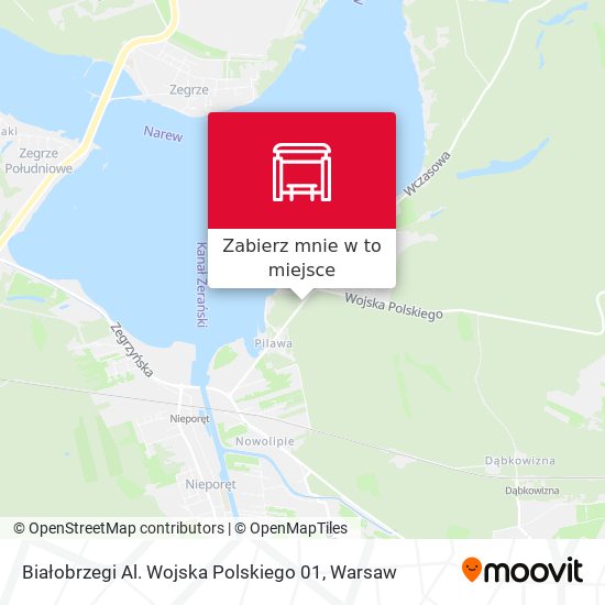 Mapa Białobrzegi Al. Wojska Polskiego 01