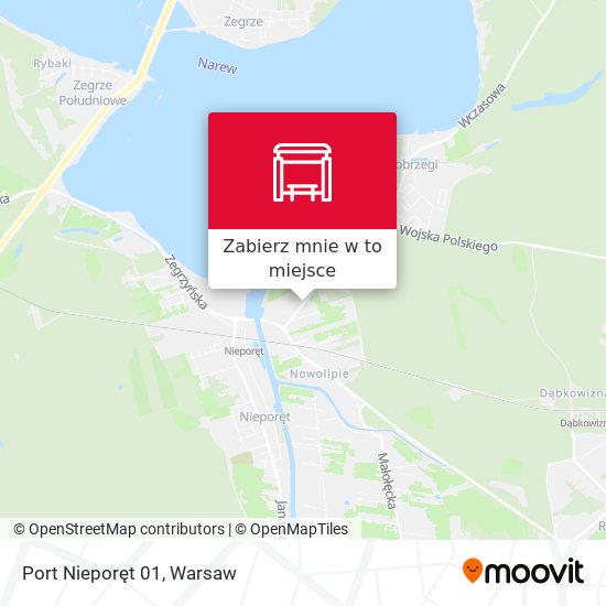 Mapa Port Nieporęt 01