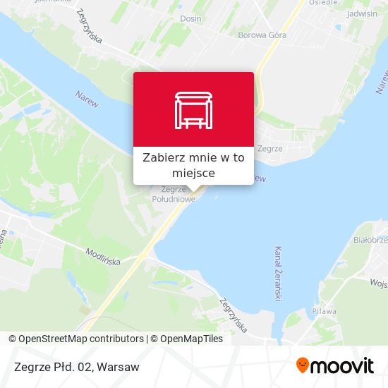 Mapa Zegrze Płd. 02